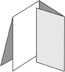 Marquardt Printing Map Fold (Quarter Fold) Sample